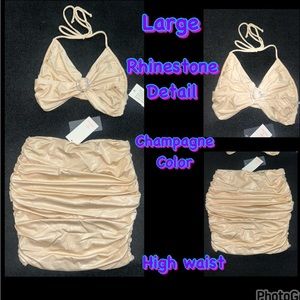 Women’s stacked skirt set